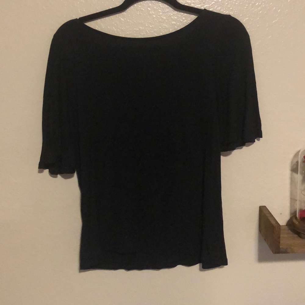 Plain Black Nicer Shirt